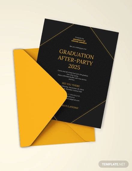 22 Graduation Invitation Templates Word Psd Vector Eps Ai