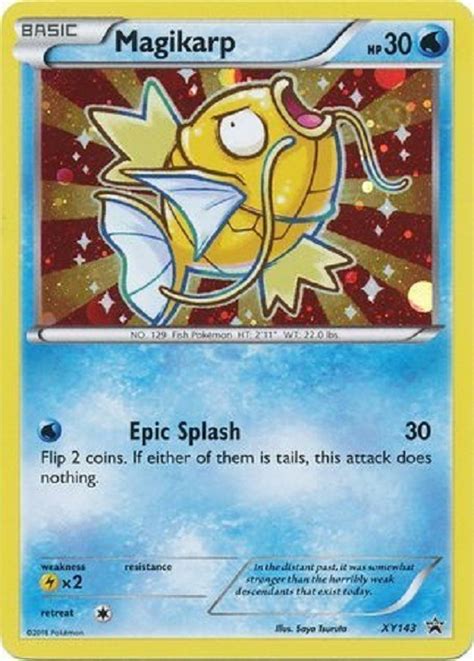 Magikarp Xy143 Holo Raro Promo Pokemon Tcg Mercado Libre