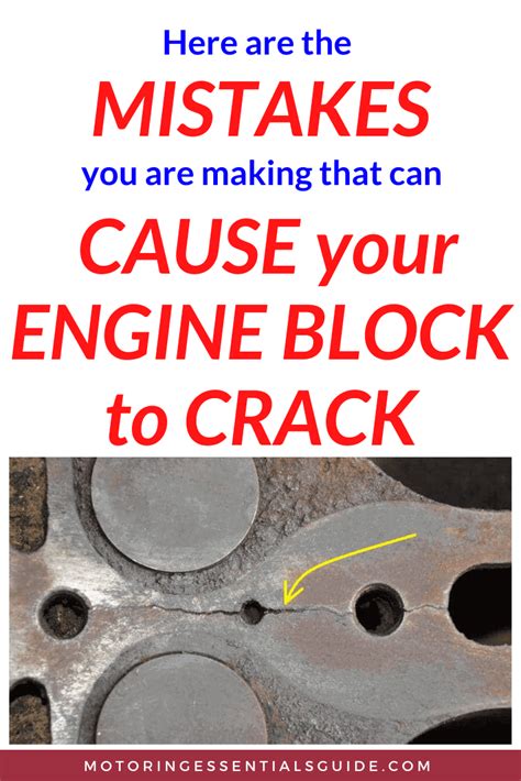 Causes Of A Cracked Engine Block Motoring Essentials Guide
