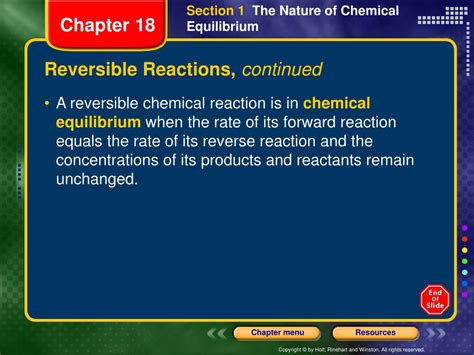 Ppt Reversible Reactions Powerpoint Presentation Free Download Id
