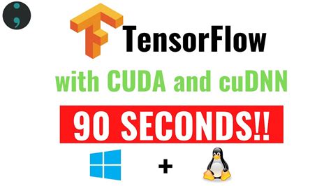 Install Tensorflow Gpu On Windows In Seconds With Just Two Commands Youtube