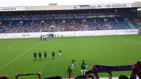 Auftakt gegen ksc, abschluss gegen den hsv. FC Hansa Rostock gegen SV Werder Bremen (1:1) ,,Hansa Forever'' - YouTube