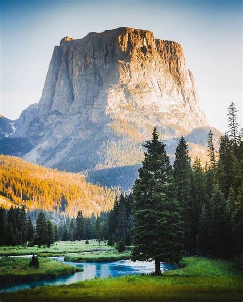 Squaretop Mountain Wyoming United States Mostbeautiful In 2020