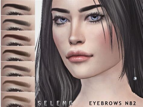 Eyebrows N82 By Seleng At Tsr Sims 4 Updates