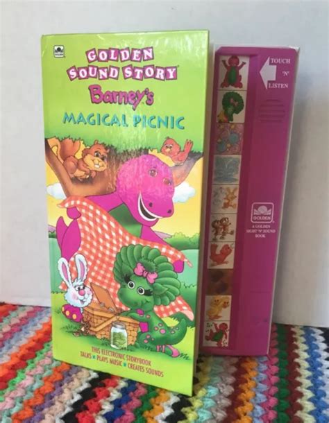 Golden Sound Story Barneys Magical Picnic Play A Sound Book 1993