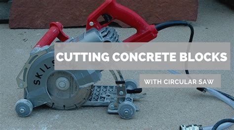 How to Cut Concrete Blocks with Circular Saw THE RIGHT WAY | Power Saw