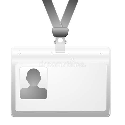 Name Badge Stock Vector Image Of Identification Card 30017216