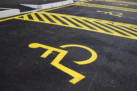 Disabled Parking Spaces 4 Stock Photo Download Image Now