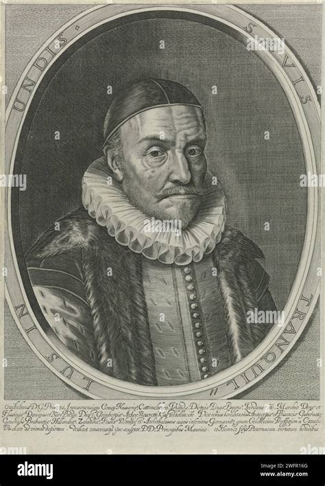 Portrait Of Willem I Prince Of Orange Hendrick Hondius I After
