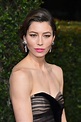 JESSICA BIEL at 75th Annual Golden Globe Awards in Beverly Hills 01/07 ...