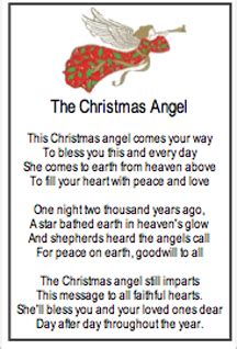 Christmas eve is a night of peace and love in which the angels in heaven sing praises to our lord. Christmas Angel Poems And Quotes. QuotesGram