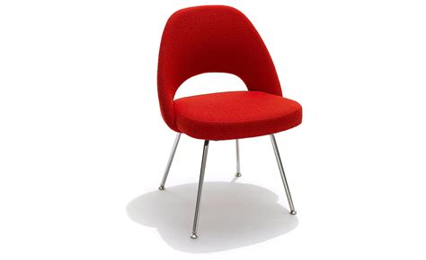 Eero Saarinen Executive Metal Leg Side Chair For Knoll Hive