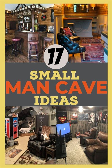 17 Small Man Cave Ideas That Maximize The Manliness Small Man Cave