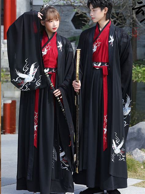 Chinese Traditional Costume Male And Female Hanfu Dress Cosplay