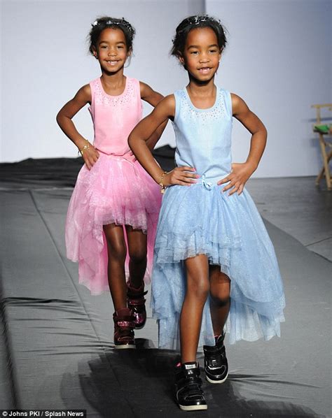 Proud Daddy Diddy Tweets His Excitement As His Three Lookalike Daughters Make Catwalk Modelling