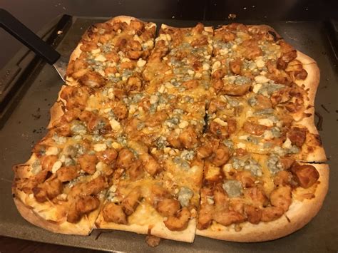 Homemade Buffalo Chicken Pizza Rfood
