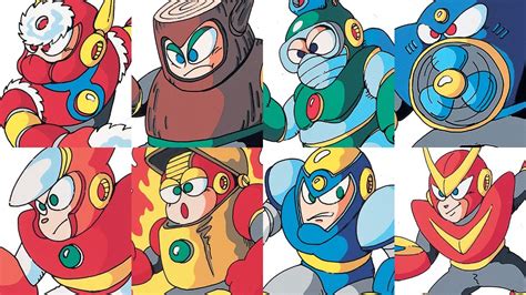 Mega Man 2 All Robot Masters Youtube