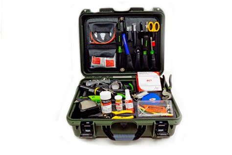 Fusion Splicing Tool Kit With Greenlee Tools Fosco Connect