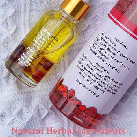 Forvirness Feminine Wash And Natural Yoni Oil Set Vaginal Wash With