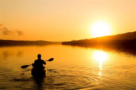 Sunset Canoeing Sunset Eco Lodge Lake