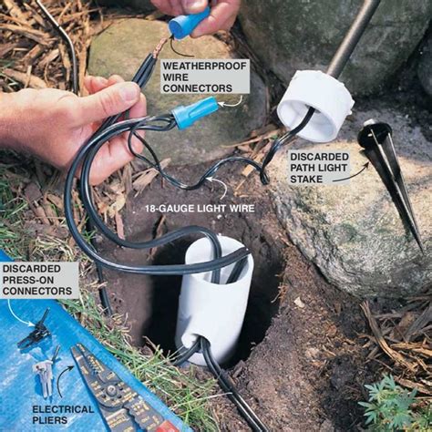 How To Wire Outdoor Landscape Lighting Image To U