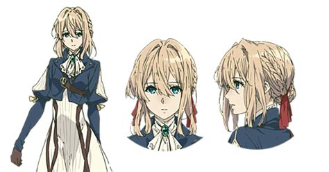 Violet Evergarden Anime Reveals Character Designs News Anime News
