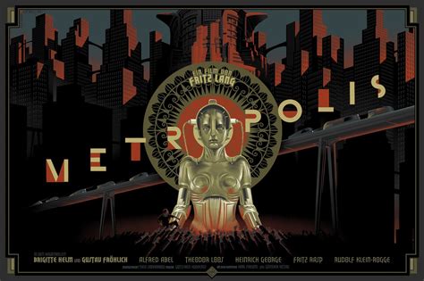 Metropolis Movie Poster By Laurent Durieux Release Details Metropolis