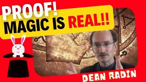 Magic Is Real And Dean Radin Can Prove It Real Magic Youtube