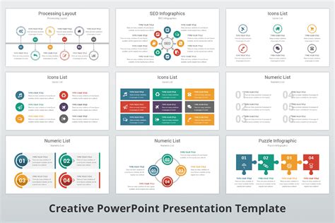 Creative Multipurpose Powerpoint Presentation Template 150215