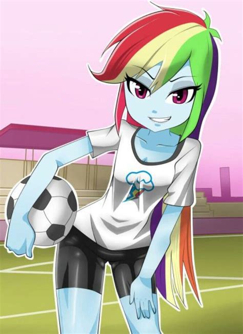 Athletic And Awesome And Beautiful Rainbow Dash By