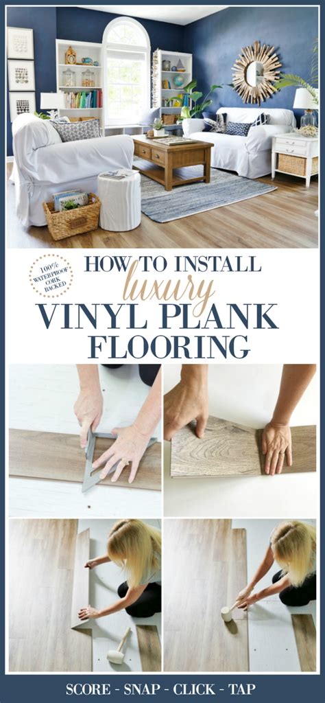 Luxury vinyl planks are an implausible option for both residential and commercial places. How to Install Luxury Vinyl Plank Flooring - Sand and Sisal