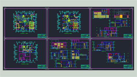 Project House Dwg Full Project For Autocad Designs Cad