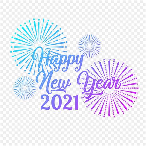 New Year Fireworks Vector Art Png Fireworks Happy New Year 2021 2021