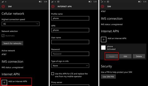 How To Manually Add Internet Apn Settings In Windows 10 Mobile