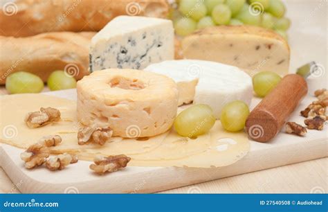 Cheese Assortment Stock Photo Image Of Blue Knife Delicious 27540508