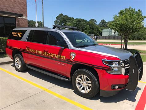 New Command Vehicle In Service Spring Fire Department