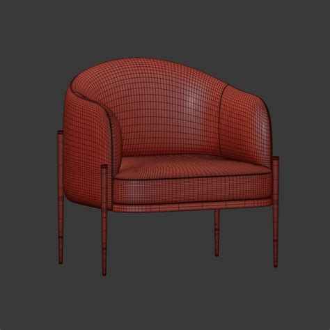 Oxford Armchair Capital Collection 3d Model For Vray Corona