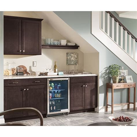 I was remodeling my kitchen. Diamond Now from lowes. I want the beverage fridge along ...