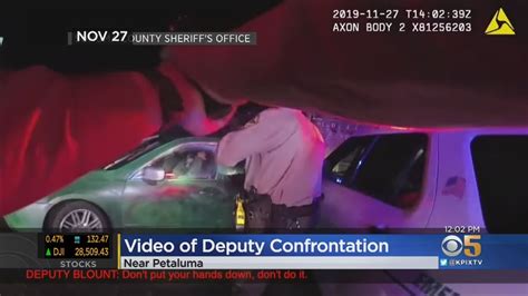 Stunning Video Released Of Carjacking Victims Deadly Confrontation With Sonoma County Deputy