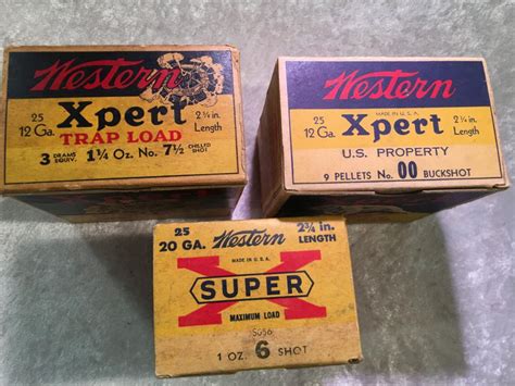 Vintage S Western Xpert Super Trap Load Ga Shotgun Box Ebay My XXX
