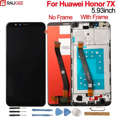 For Huawei Honor X LCD Display Touch Screen Frame New Digitizer Touch Screen Glass Panel