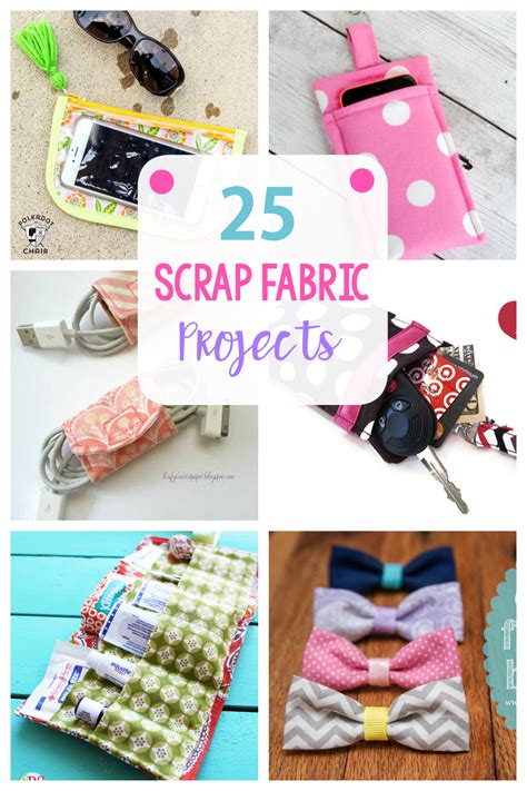 25 Fun Ways To Use Your Fabric Scraps These Scrap Fabric Projects Are