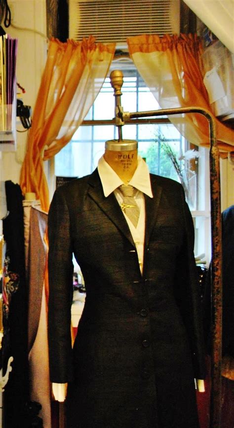 A Long Slim Fitting Silk Suit Jacket Available For Sale At We