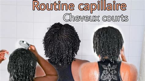 Ma Routine Capillaire Pour Cheveux Crépus Courts Youtube