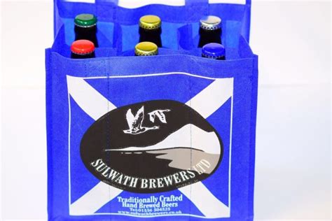 Six Bottle Beer Bags Various 6 X 500 Ml Sulwath Brewers