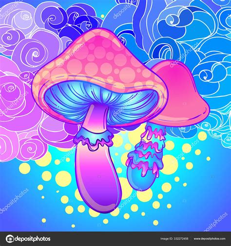 Psilocybin Mushrooms Art