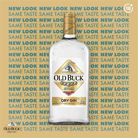 The Timeless Old Buck Gin Gets A New Bright And Bold Rebrand Design Entertainmentsa News South