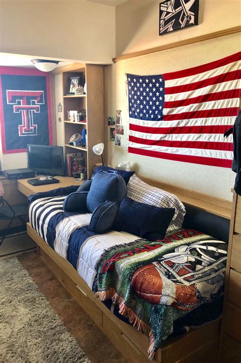 Boys Dorm Room In Stangel At Texas Tech Boys Dorm Room Dorm Room