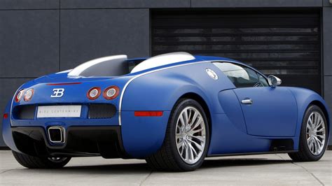 Bugatti Veyron Centenaire In Blue On Hd Wallpapers From