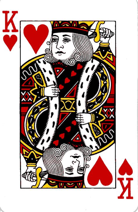 Search for playing card heart with us King and Queen of Hearts Playing Cards - Conrad Askland blog